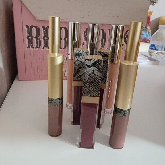 NINE Mally Liquid Lipsticks Lip Shines Gloss Stains Qty of 9 - Picture 8 of 8
